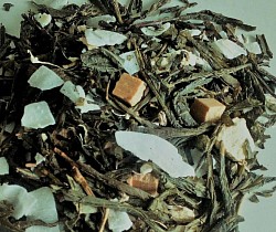 Té verde AROMAS DEL NILO: caramelo, jengibre y coco. Dulce y aromático.